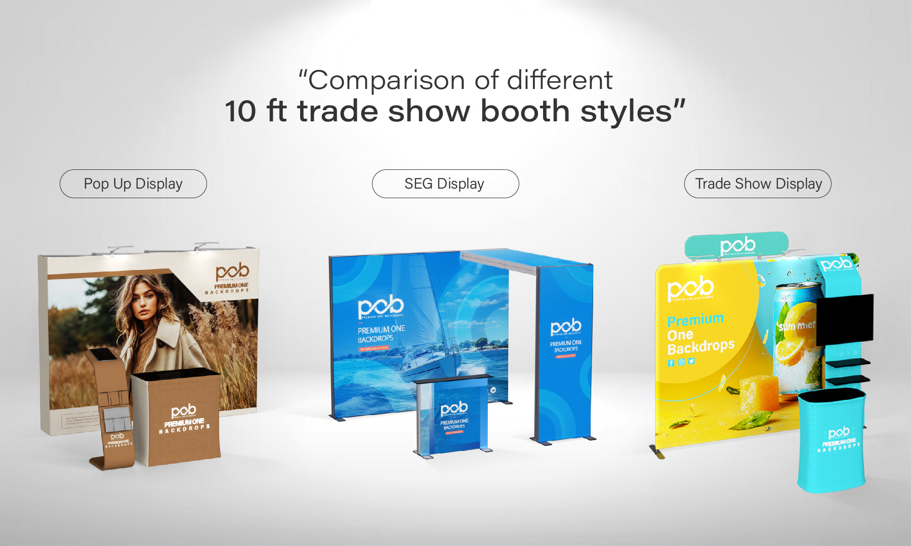 How to Choose the Right 10-ft Trade Show Booth for Your Brand (and Make It Shine)