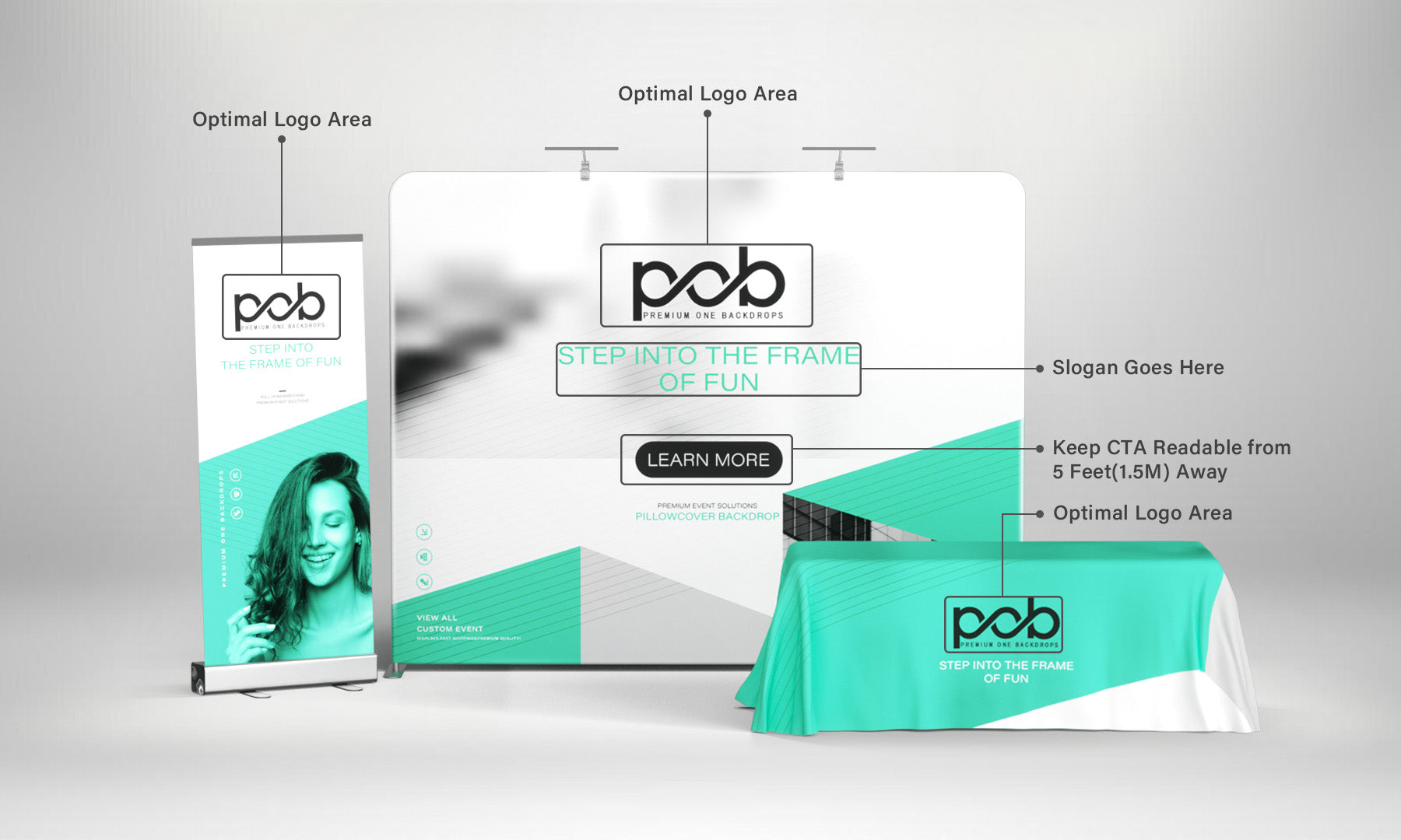 How to Create Maximum Visual Impact with Minimal Booth Equipment