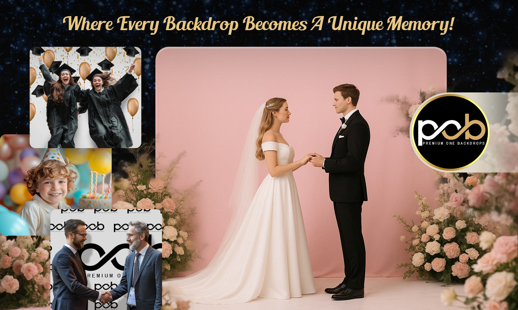 Premium One Backdrops: Crafting Unique Memories Through Exceptional Backdrop Solutions