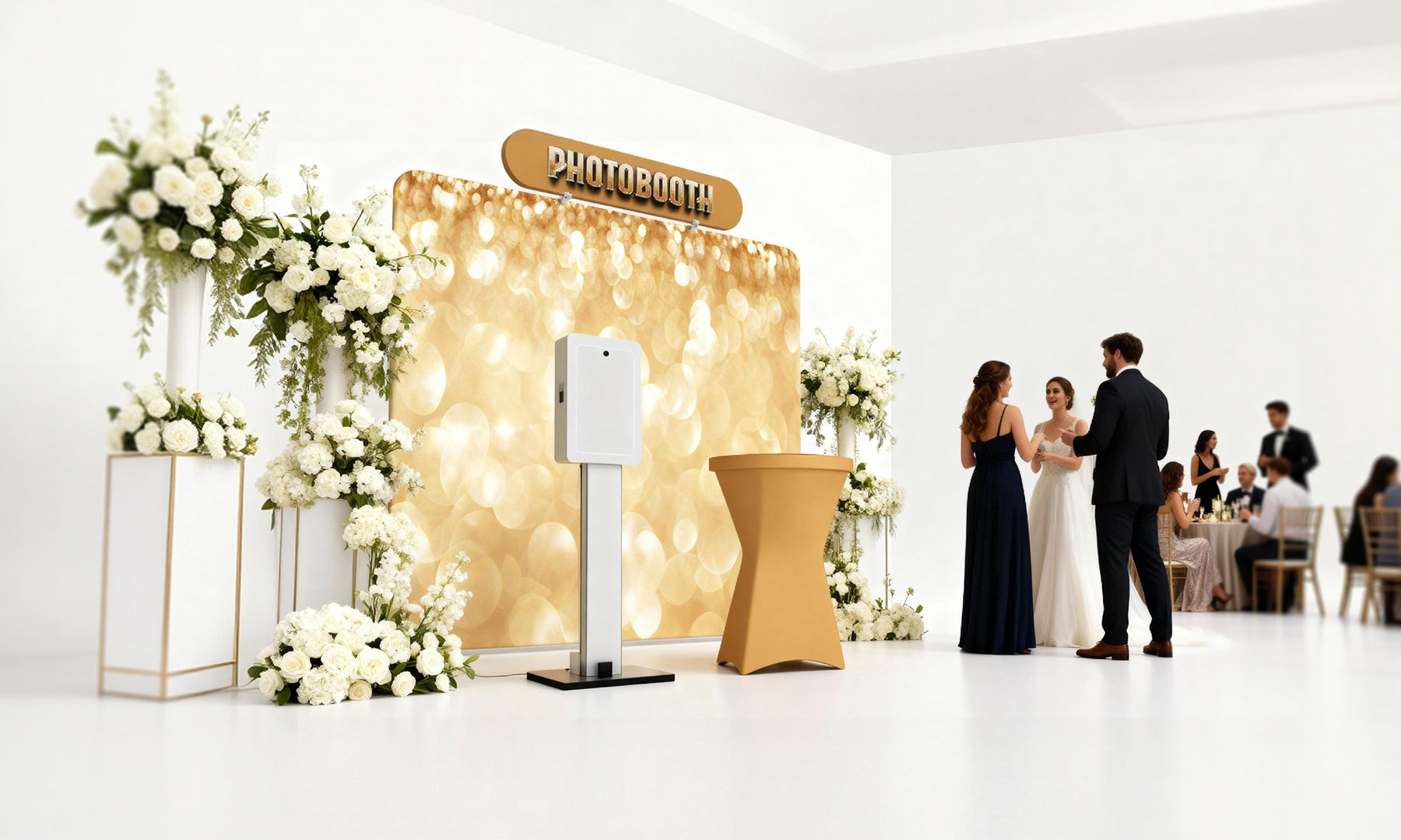Unlock Epic Event Moments with the PhotoBooth Backdrop Combo