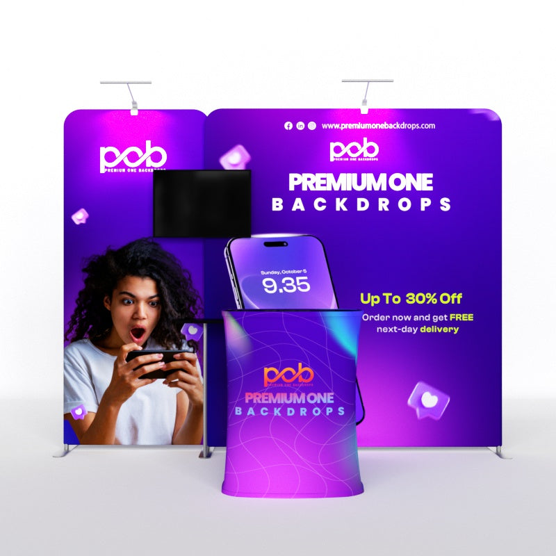 10 Ft Trade Show Booth-Model 17