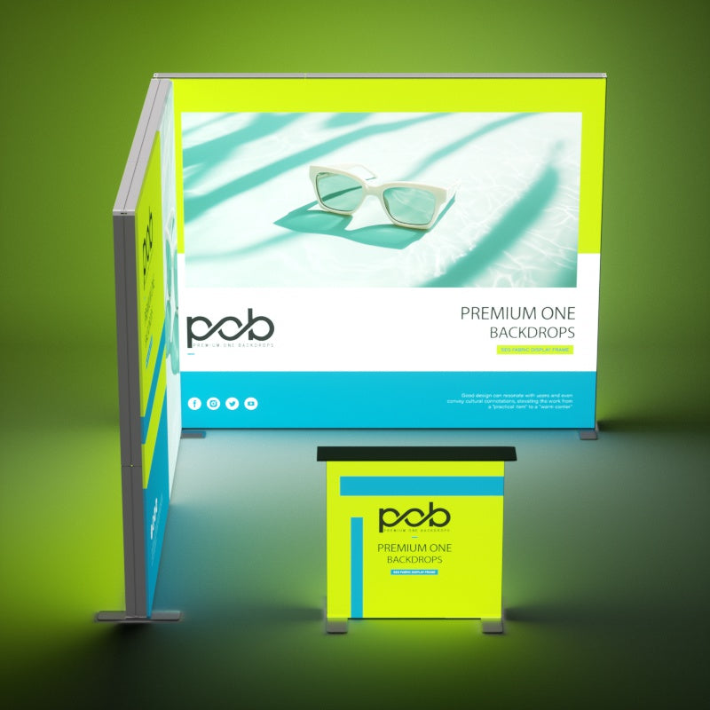 10x10 FT Light Box Exhibition Booth 3