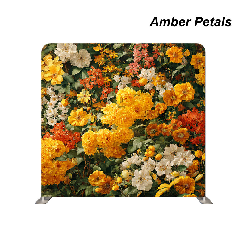 Pillow Cover Backdrop (Amber Petals)
