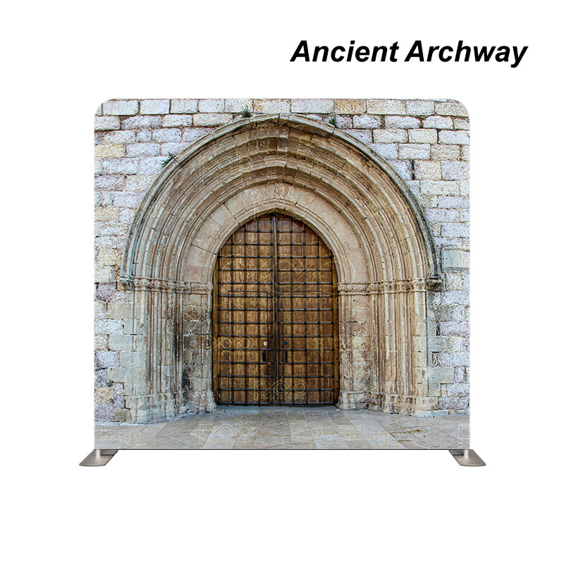 premium one pillowcover backdrops-Ancient Archway