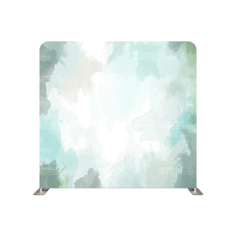 Pillow Cover Backdrop (Aqua Mint Watercolor Reverie)