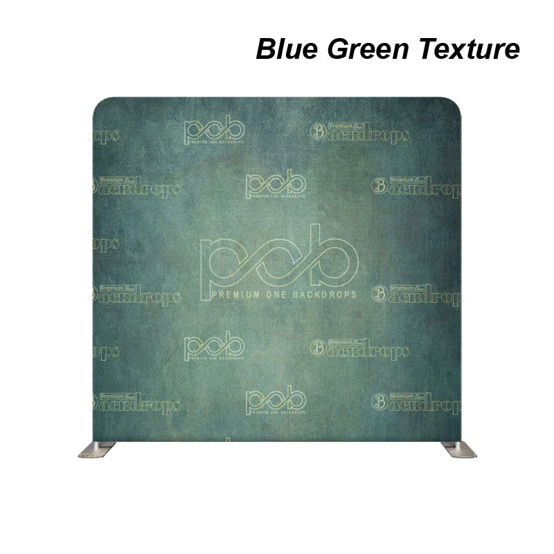 premium one pillowcover backdrops-Blue Green Texture