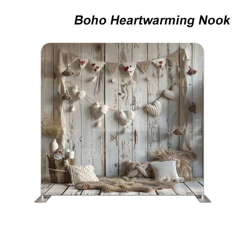 Pillow Cover Backdrop (Boho Heartwarming Nook)