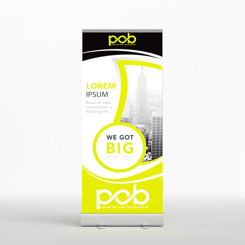 Budget Roll Up Banner