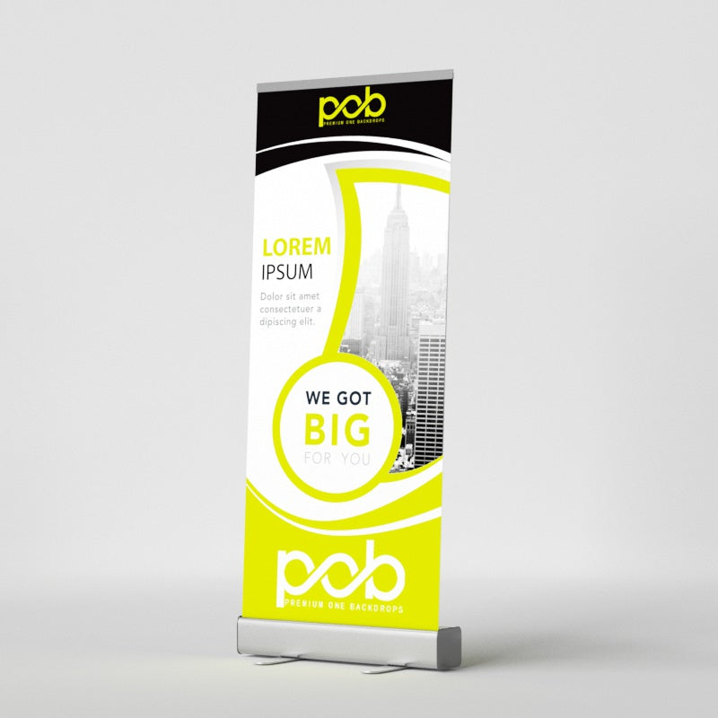 Budget Roll Up Banner