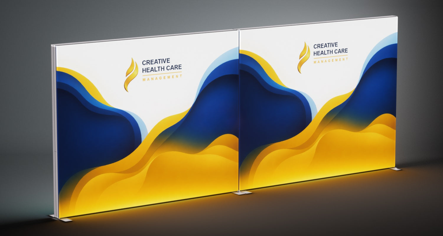 20x10 FT Light Box Exhibition Booth 6