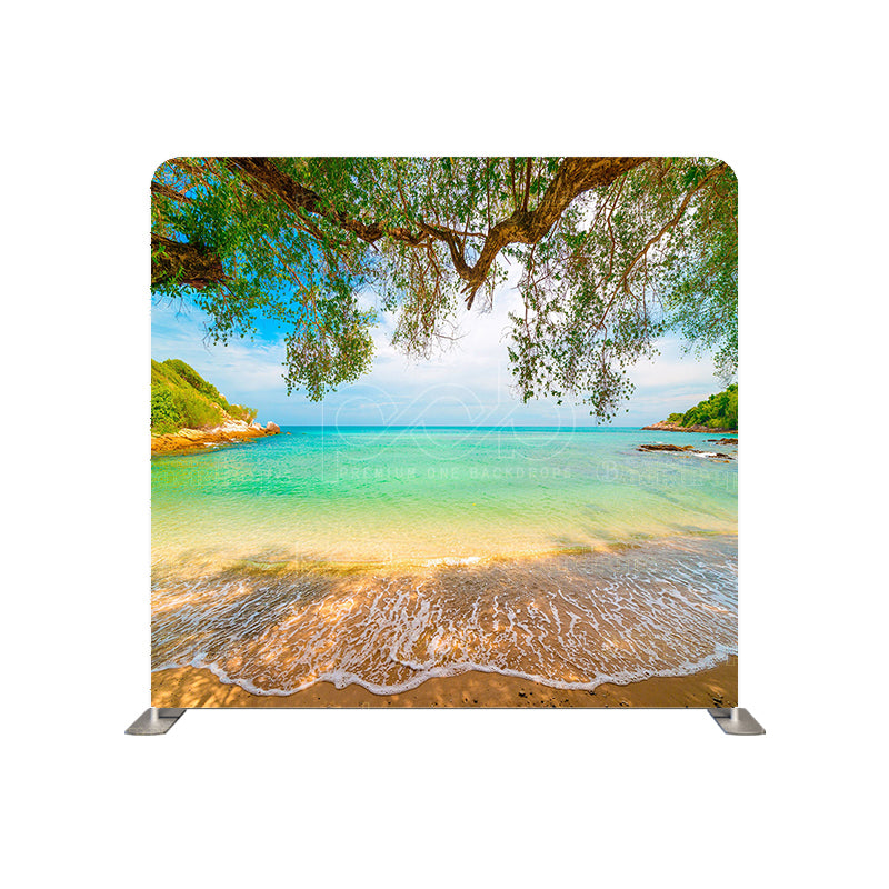 Pillow Cover Backdrop (Coastal Oasis)