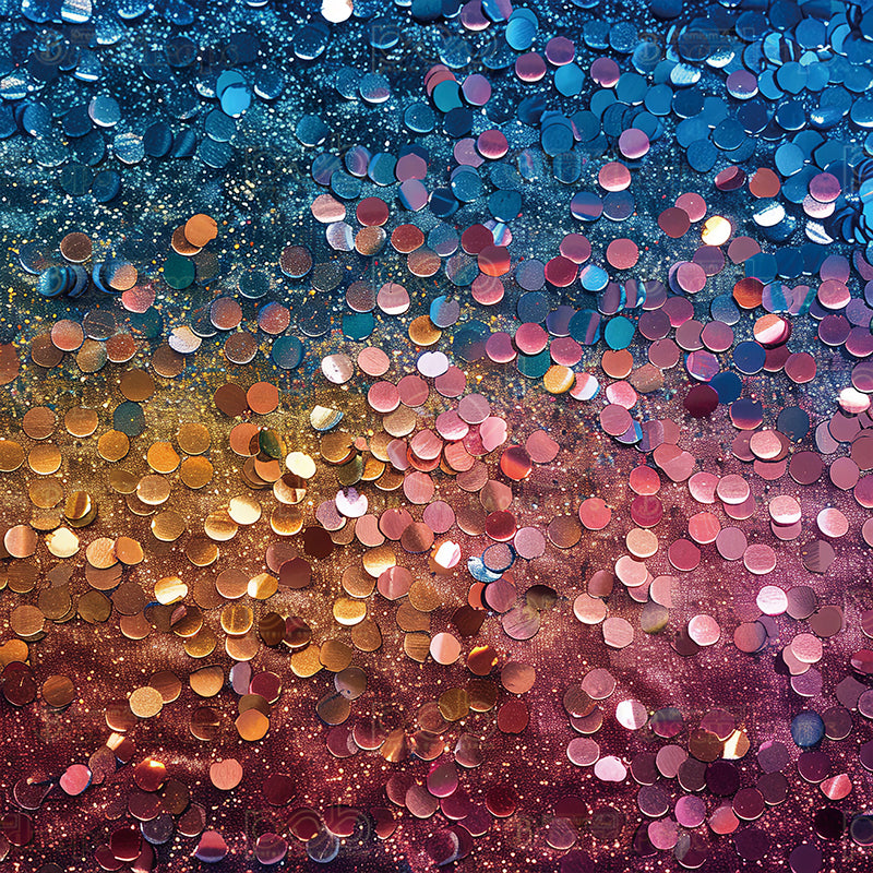 Pillow Cover Backdrop (Cosmic Sequin Mosaic)