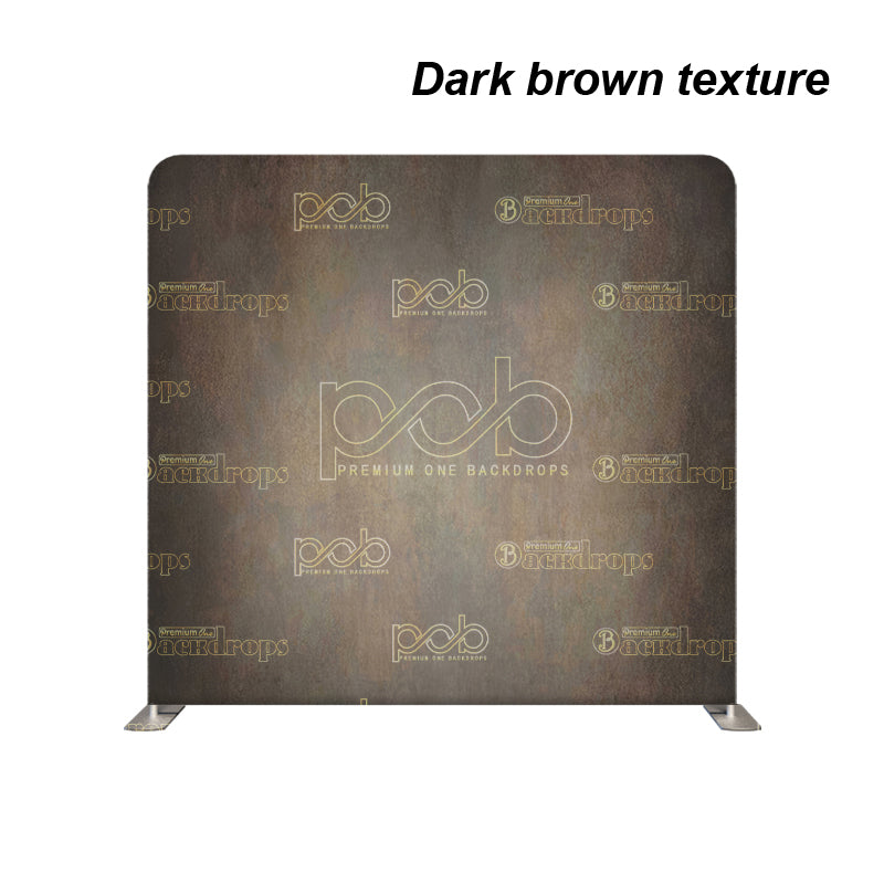 premium one pillowcover backdrops-Dark brown texture