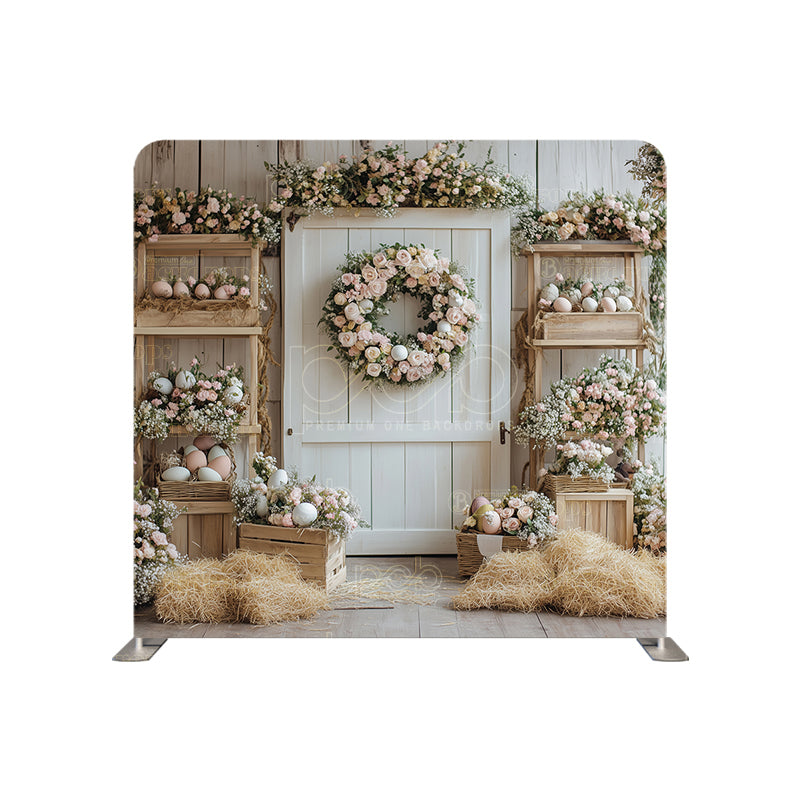 Pillow Cover Backdrop (Easter Bloom Entrance)