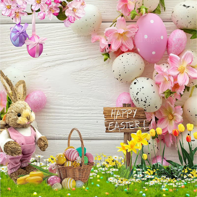 premium one pillowcover backdrops-Easter Cheer