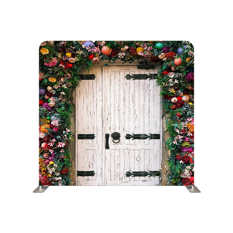 Pillow Cover Backdrop (Enchanted Floral Portal)