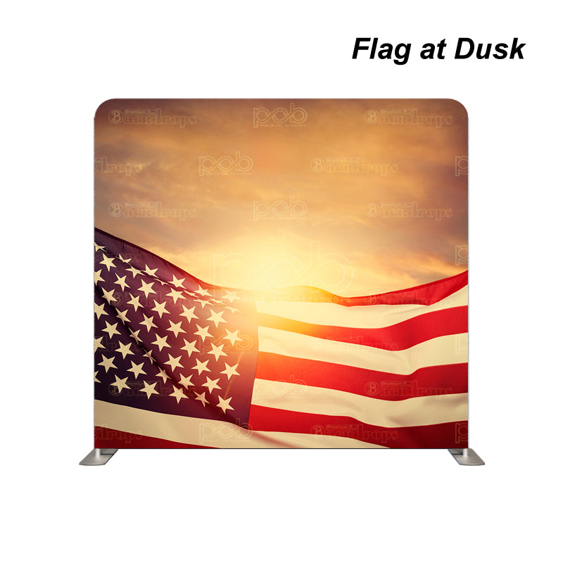 Pillow Cover Backdrop (Flag at Dusk)