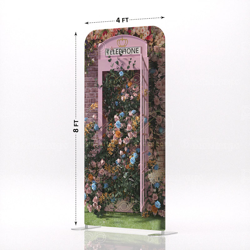 PremiumOneBackdrops-Telephone Booth Stand