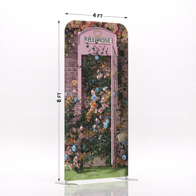 PremiumOneBackdrops-Telephone Booth Stand