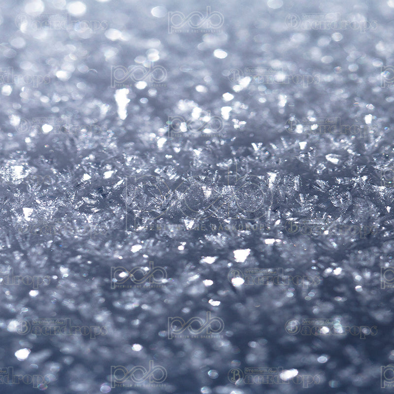 Pillow Cover Backdrop (Frost Crystal Sparkle)