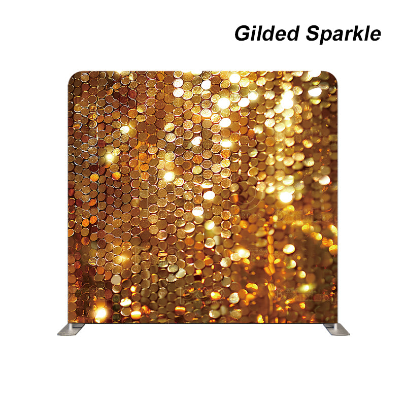 Pillow Cover Backdrop (Gilded Sparkle)