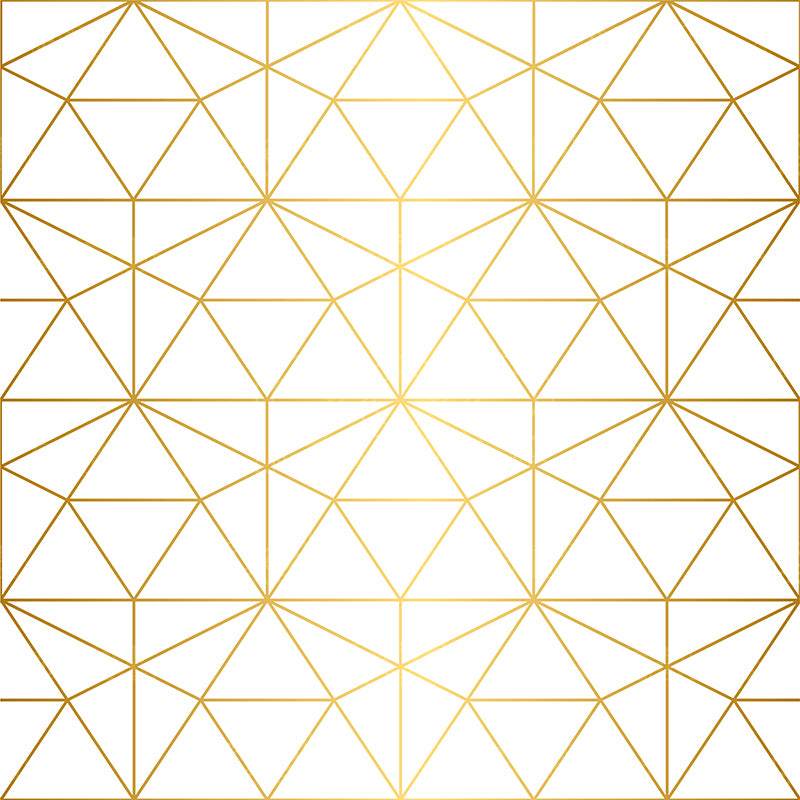 premium one pillowcover backdrops-Gold Triangle