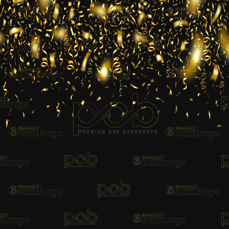 Pillow Cover Backdrop (Golden Confetti)