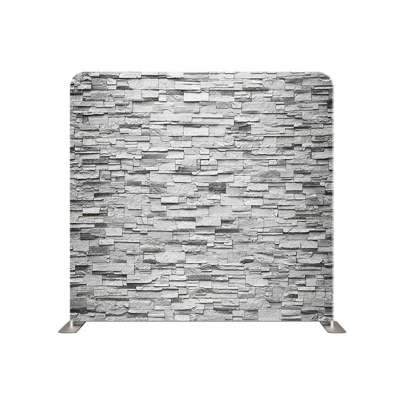 premium one pillowcover backdrops-Grey Rock Wall
