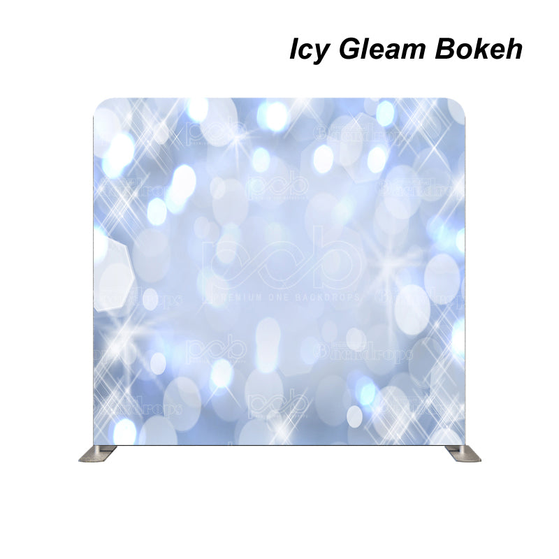 Pillow Cover Backdrop (Icy Gleam Bokeh)