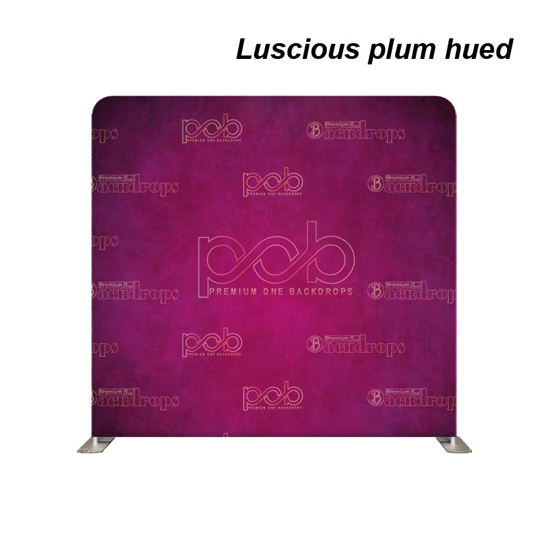 premium one pillowcover backdrops-Luscious plum hued