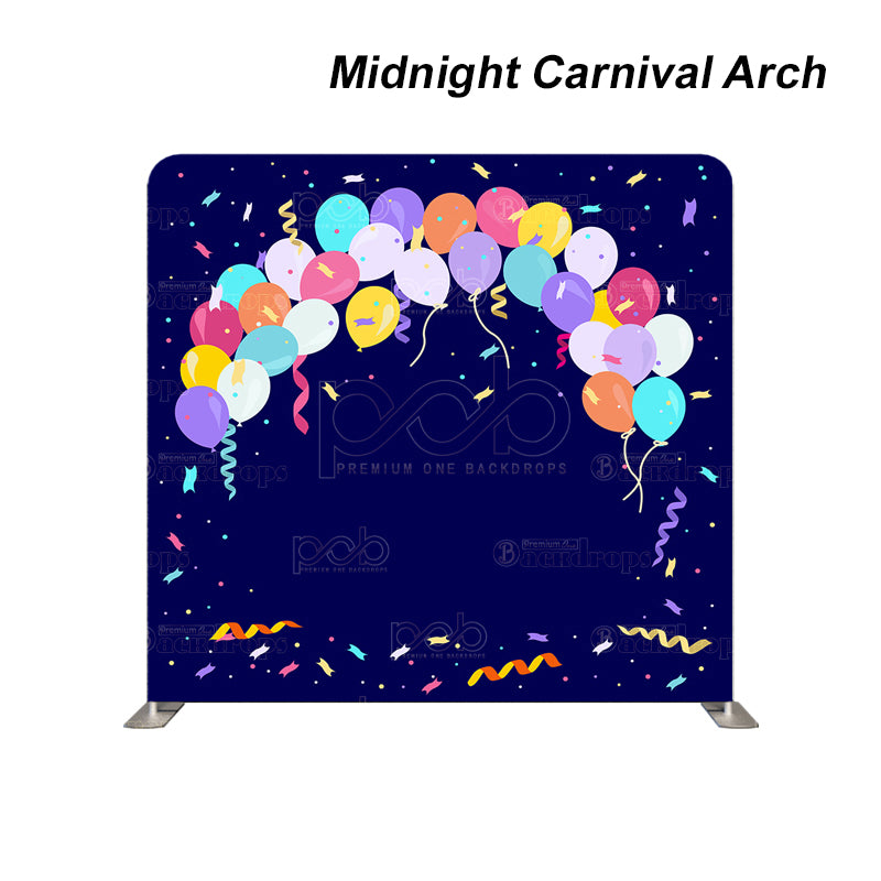 Pillow Cover Backdrop (Midnight Carnival Arch)