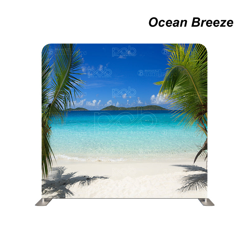 premium one pillowcover backdrops-Ocean Breeze