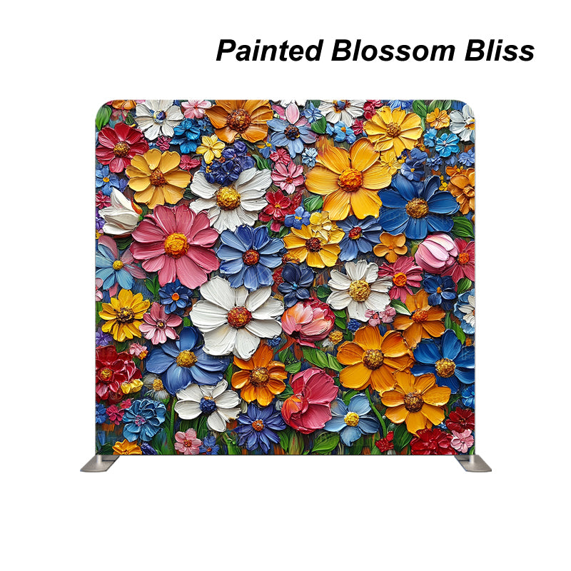 Pillow Cover Backdrop (Painted Blossom Bliss)