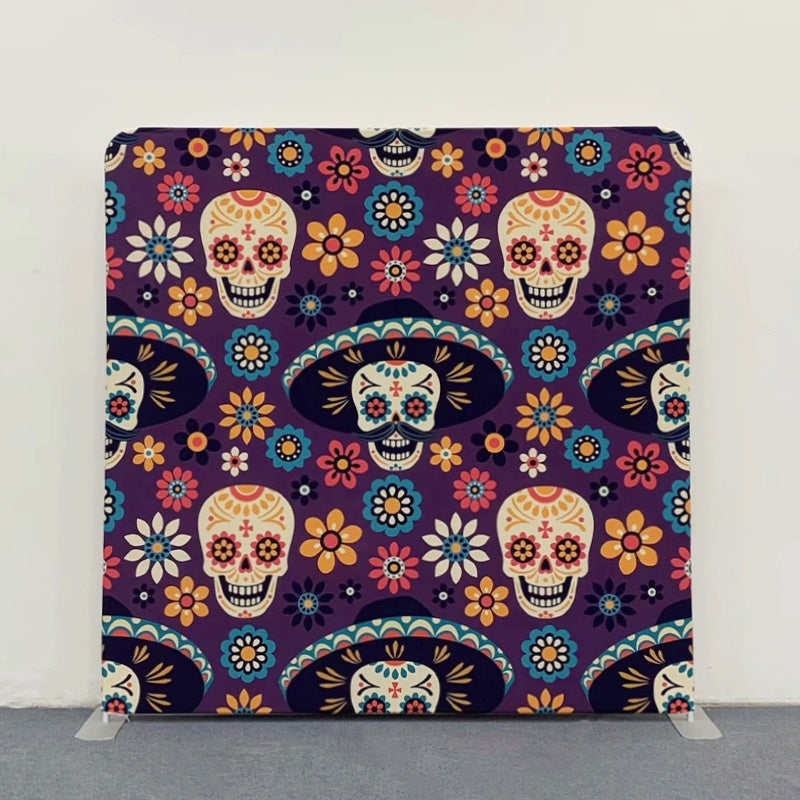 Pillow Cover Backdrop (day of the dead)