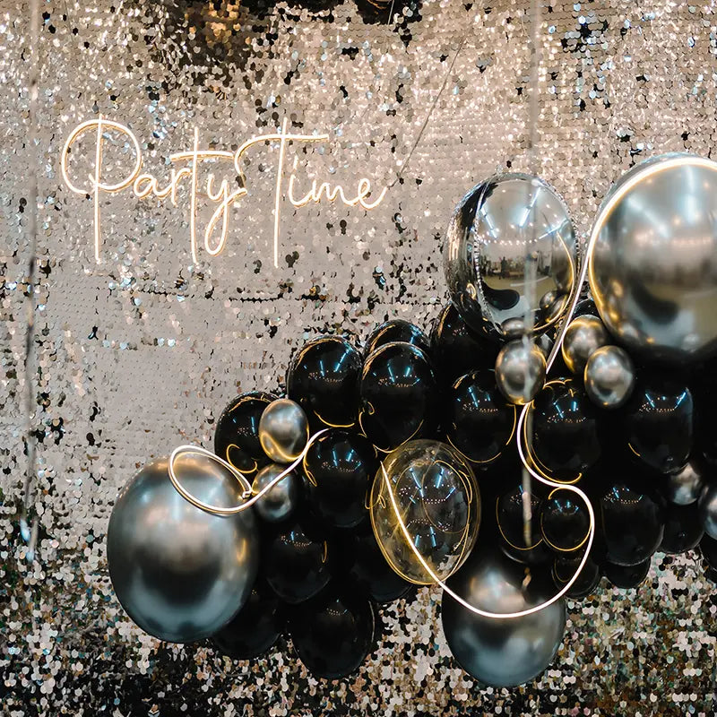 Pillow_Cover_Backdrops_Black_silver_party_time-pob-backdrops