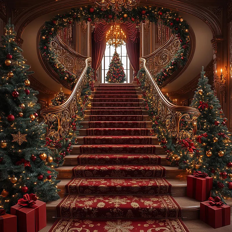 Pillow_Cover_Backdrops_Christmas_Tree_Cascading_Stairs-pob-backdrops
