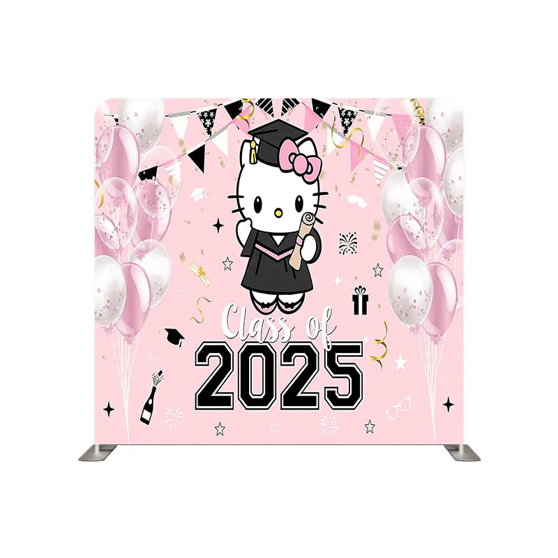 Pillow Cover Backdrop (Hello Kity Graduation)