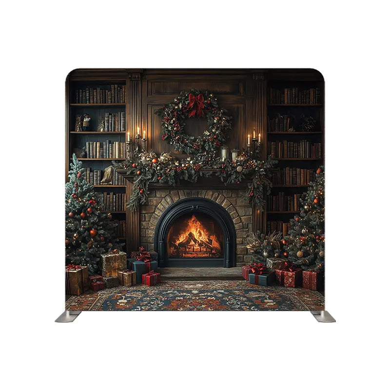 Pillow_Cover_Backdrops_Home_Library_With_Fireplace-pob-backdrops