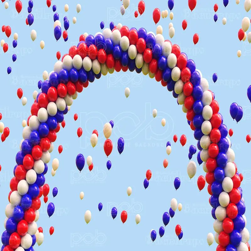 Pillow_Cover_Backdrops_Patriotic_Balloon_Arch-pob-backdrops