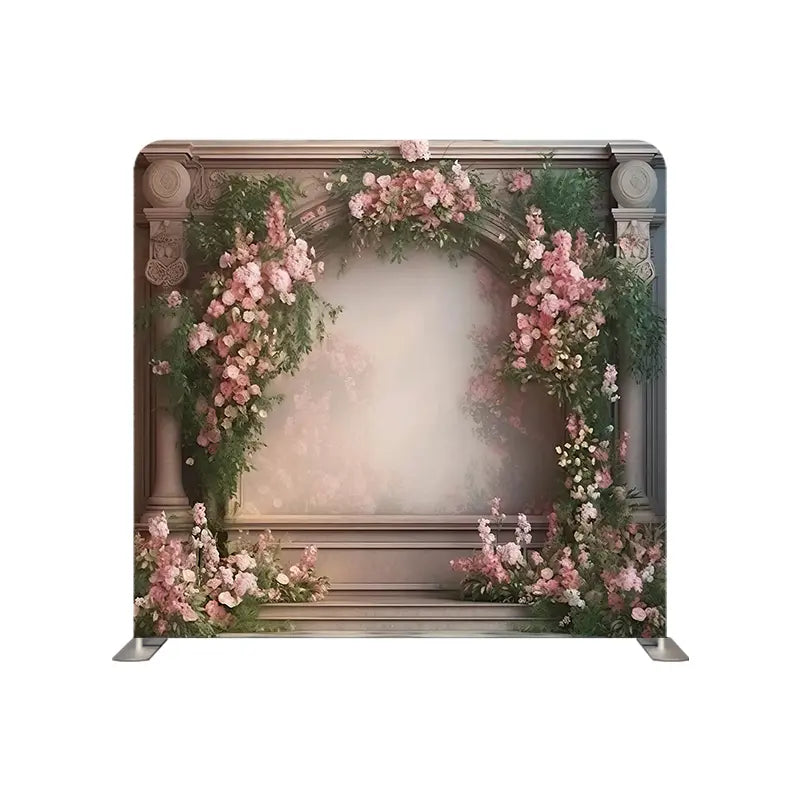 Pillow_Cover_Backdrops_pink_floral_arch-pob-backdrops