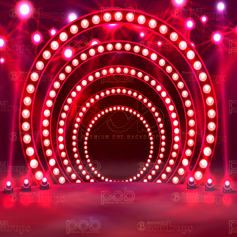 premium one pillowcover backdrops-Please Welcome To The Stage