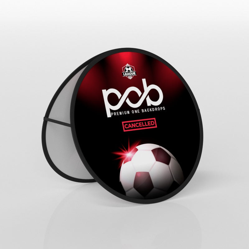 PremiumOneBackdrops-Round Pop Up Banner