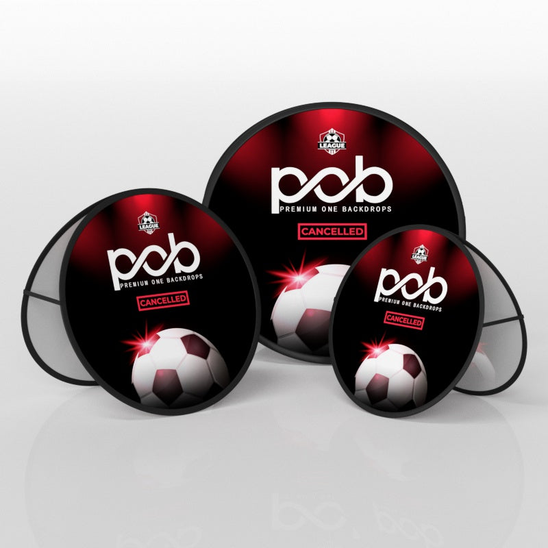 PremiumOneBackdrops-Round Pop Up Banner