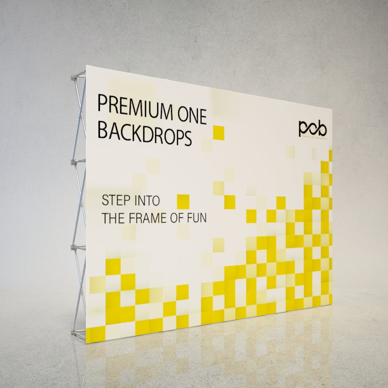 Straight Fabric Pop Up Display