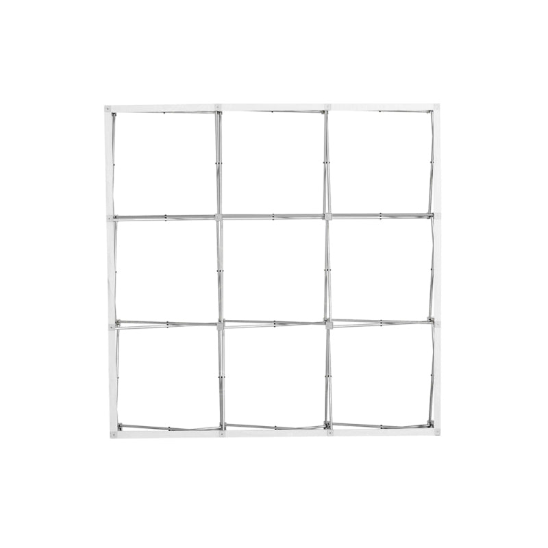 Step and Repeat Straight Fabric Pop Up Display With Sides