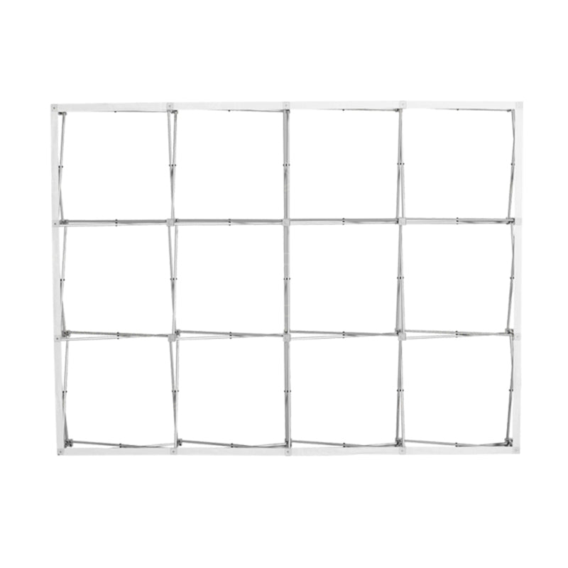 Step and Repeat Straight Fabric Pop Up Display With Sides