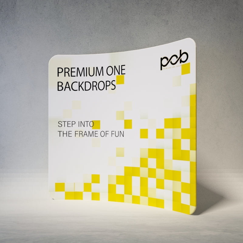 Trade Show Display-C Shape Tension Fabric Backdrop