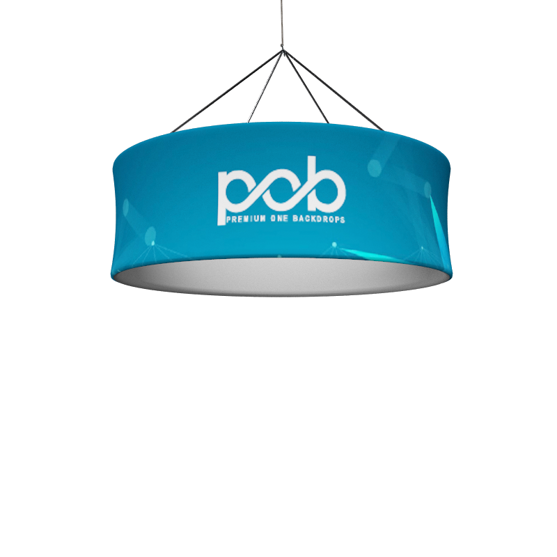 Sky Tube Circle Hanging Banner