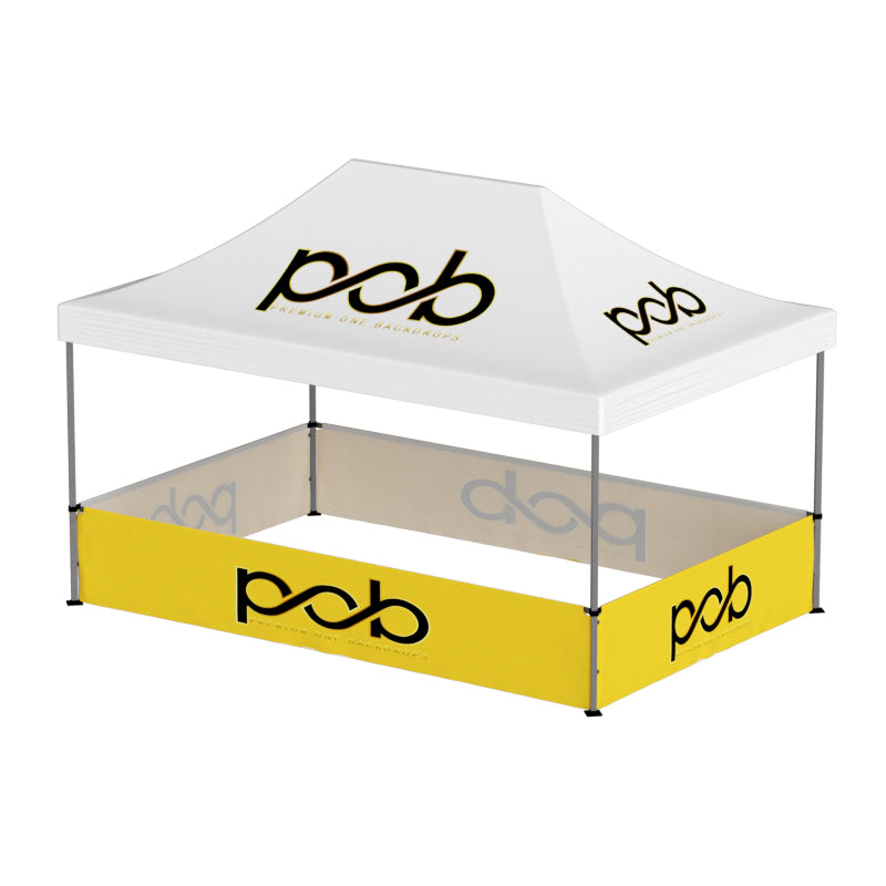 Custom Single Sided Canopy Tent (15ft x 10ft)