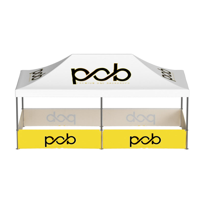 Custom Single Sided Canopy Tent (20ft x 10ft)